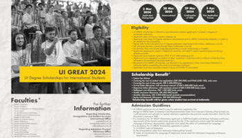 Bourses Université Indonésie