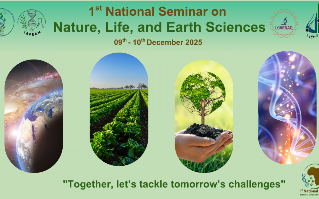 1st National Seminar on Nature, Life, and Earth Sciences