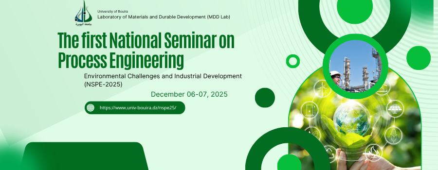 1st National Seminar on Process Engineering